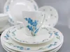 Porcelánový hrnek Luna Pomněnka 350 ml, bílý/modrý Náhled obrázku produktu 12