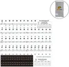 Klavieraufkleber – Tastaturaufkleber – leicht zu erlernende Produktbild-Vorschau 6