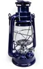 Petroleum Sturmlampe 24 cm blau Sturmlaterne Laterne Lampe Produktbild-Vorschau 1