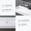 doporro Lavabo da Appoggio Bagno Sospeso Lavandino Anteprima dell’immagine prodotto 6