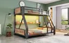 Stapelbed 90x200/140x200 cm, metalen bed met Productafbeelding-voorbeeld 8