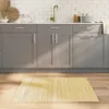 vidaXL Teppich Rechteckig Hell Natur 80x100 cm Bambus Produktbild-Vorschau 2