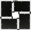 Deknudt S68UC1 Wandrahmen weiß für 4 Fotos 10x15 cm Produktbild-Vorschau 2