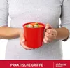 Sistema Microwave Suppentasse | 656 ml | BPA-frei | rot | 3 Produktbild-Vorschau 4
