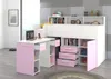 Posteľ s písacím stolom NEO L ľavá 80x200 cm Spálňové Náhľad obrázku produktu 8