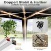 Sekey Faltpavillon 3x3 m, wasserdicht, UV-Schutz 50+, Produktbild-Vorschau 4