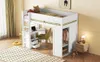 Letto a soppalco Sweiko 90x200cm, versatile letto per Anteprima dell’immagine prodotto 17