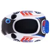 An inflatable police car-themed swimming ring for children. Anteprima dell’immagine prodotto