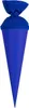 Goldbuch Bastelschultüte mit Filzverschluss blau 35 cm Produktbild-Vorschau 1