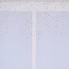 Ösengardine mit Glitzersteinen weiß silberfarbig 140x260cm Produktbild-Vorschau 7