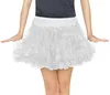 weißes Damen Tutu für Ballet Fasching Karneval Tüll Rock Produktbild-Vorschau 2