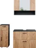 Badmöbel-Set Vicco Irma Goldkraft Eiche/Anthrazit 3 Teile, Produktbild-Vorschau 1