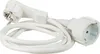 as-Schwabe PVC Schuko-Verlängerungskabel 2m Flachstecker Produktbild-Vorschau 2