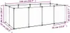 vidaXL Gabbia per piccoli animali trasparente 144x74x46,5 Anteprima dell’immagine prodotto 12