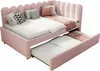 OKWISH Canapé Droit Convertible 140x200 cm - Lit Gigogne Voir les images du produit 10