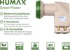 Humax Green Power LNB 343, Quad LNB, 10,7 - 12,75 GHz, 950 Produktbild-Vorschau 2