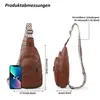 Umhängetasche Brusttasche Damen Sling Bag Rucksack Frauen Produktbild-Vorschau 4