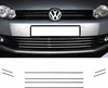 VW GOLF VI 6 - CHROME GRILL Mriežka chladiča Tuning Náhľad obrázku produktu 1