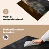 KitchenYeah© Herdabdeckplatte Ein Sturm über einem Feld , Produktbild-Vorschau 2