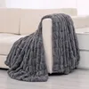 Měkká šedá deka Cozyglam 100x160 hřejivá přikrývka na Náhled obrázku produktu 2