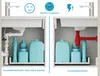Aqua Bagno Raumsparsiphon für Badmöbel doppelter Ablauf - Produktbild-Vorschau 5
