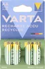 1x4 Varta RECHARGE ACCU Recycled 2100 mAH AA Mignon NiMH Produktbild-Vorschau 8