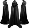 Halloween Kostüm Umhang mit Kapuze Vampir Kostüme für Produktbild-Vorschau 1
