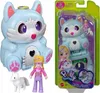 MATTEL POLLY POCKET ARCTIC FOX Bábika FOX sa otvára a otáča Náhľad obrázku produktu 1