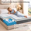 Matratze 180x200 22cm Integrierter Topper Matratze 7 zonen Produktbild-Vorschau 5