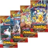 A collection of Pokemon trading card game booster packs. Produktbild-Vorschau