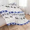 Kuscheldecke Weihnachtsdecke Weihnachtsmotiv 160x200 cm Produktbild-Vorschau 1