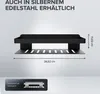 ovimar Duschkorb Hinnoya | rechteckig | schwarz matt | Produktbild-Vorschau 3