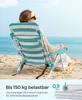 SONGMICS Campingstuhl tragbarer Klappstuhl bis Strandstuhl Produktbild-Vorschau 9