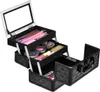 Costway Costway mobile portagioie in alluminio con specchio Anteprima dell’immagine prodotto 9