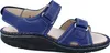 Finn Comfort Yuma Bequeme Damensandale, Leder, Kobalt, Produktbild-Vorschau 11