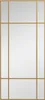 HOMCOM Wandspiegel 110 x 50 cm dekorativer Spiegel mit Produktbild-Vorschau 1