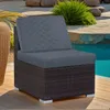 4 Stück Outdoor Kissen Wetterfest Sofabezug Wasserdicht Produktbild-Vorschau 4