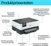 HP OfficeJet Pro 9110b Tintenstrahldrucker grau Produktbild-Vorschau 5