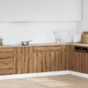 vidaXL Szafka z szufladami Lyon Artisan dąb 80x46x81,5 cm Podgląd zdjęcia produktu 3