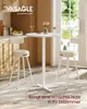 Bartisch, Esstisch, Stehtisch, Metallgestell, 60 x 60 x Produktbild-Vorschau 8
