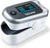 A close-up studio shot of a Beurer pulse oximeter on a white background. Podgląd zdjęcia produktu