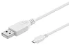 Goobay 96190 USB 2.0 Hi-Speed Kabel, Weiß, 0.15 m - USB Produktbild-Vorschau 3