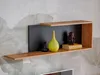 Wohnzimmerwand BASILIE - schwarz / Wotaneiche Produktbild-Vorschau 5