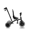 A black and gray tricycle is shown against a white background. Anteprima dell’immagine prodotto