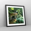 Gerahmtes Poster - Schwarzer Rahmen - Dschungel Leopard Produktbild-Vorschau 8