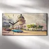 Dekor Leinwand Uhr Wandbilder Quarz 60x30 Alte Produktbild-Vorschau 2