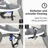 Fahrrad Pedal Schlaufen & Riemen - Pedalhakenset für Produktbild-Vorschau 6