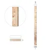 Zaunlatte 140cm - PAKET 25 Stück 9x1,8cm Sibirische Lärche Produktbild-Vorschau 2