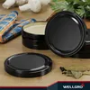 WELLGRO 100x Einmachdeckel TO82 - schwarz - Produktbild-Vorschau 4