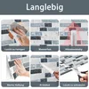 LZQ 10 kusov 3D samolepiek na obkladačky 30 × 30 cm, fólia Náhľad obrázku produktu 5